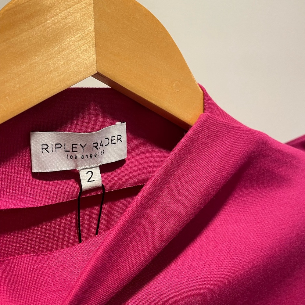 Ripley Rader FUCHSIA PONTE KNIT SKYE DRESS - Picture 7 of 8